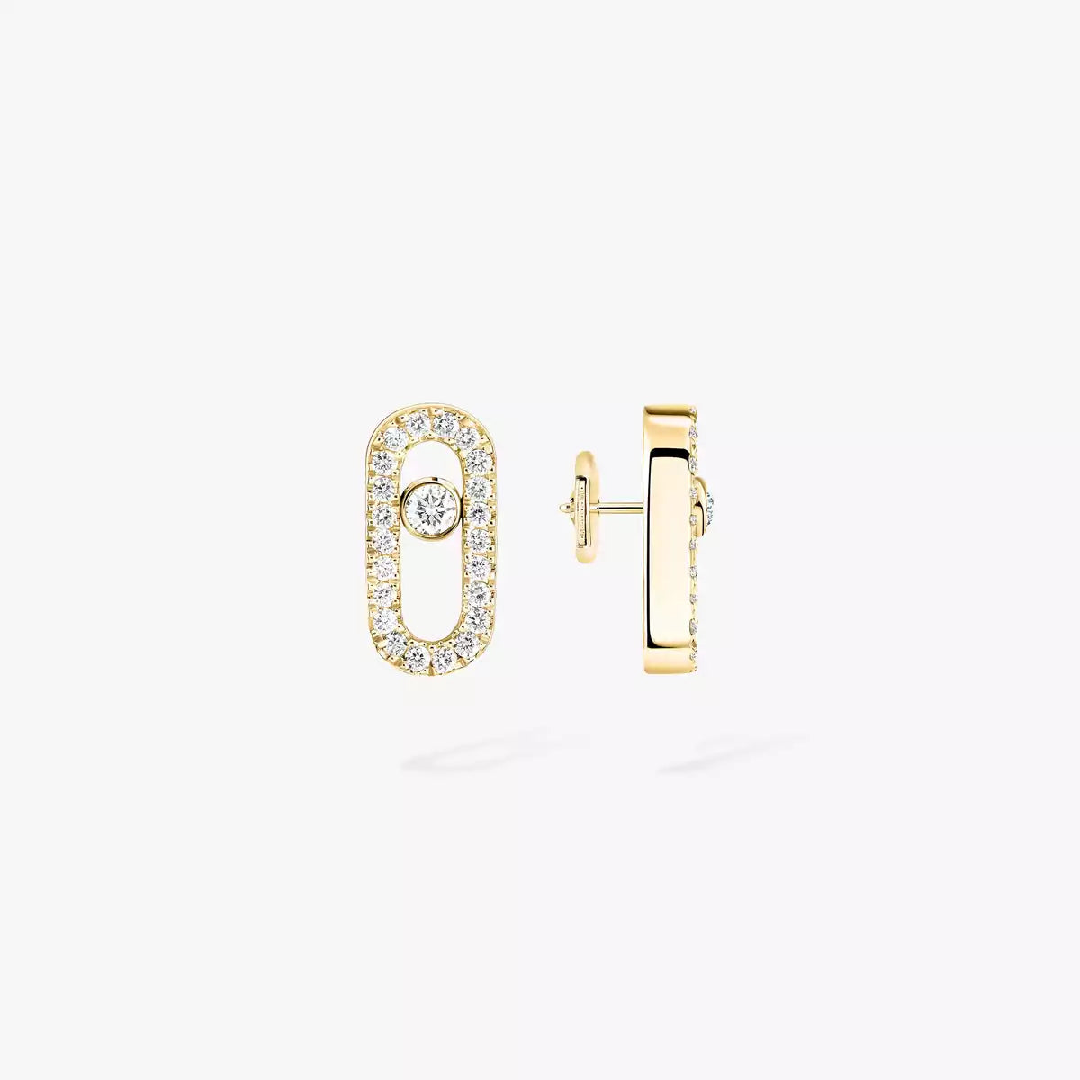[Regal Jewels]Move Uno Diamond Earrings