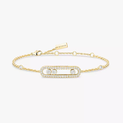 [Regal Jewels]Pavé Baby Move Diamond Bracelet
