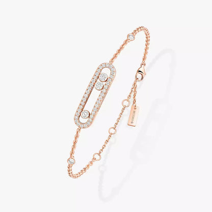 [Regal Jewels]Pavé Baby Move Diamond Bracelet