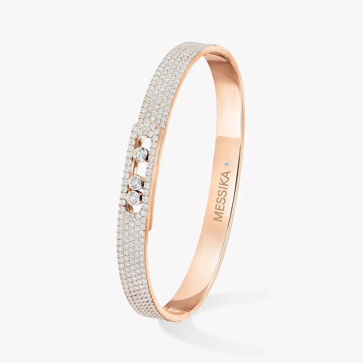 [Regal Jewels]Move Noa Full Pavé Diamond Bangle Bracelet