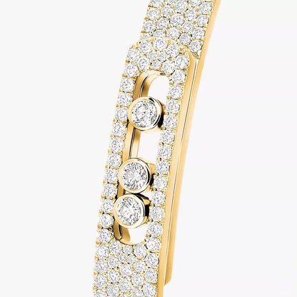 [Regal Jewels]Move Noa Full Pavé Diamond Bangle Bracelet