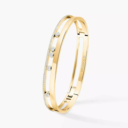 [Regal Jewels]Move Romane Diamond Bangle Bracelet