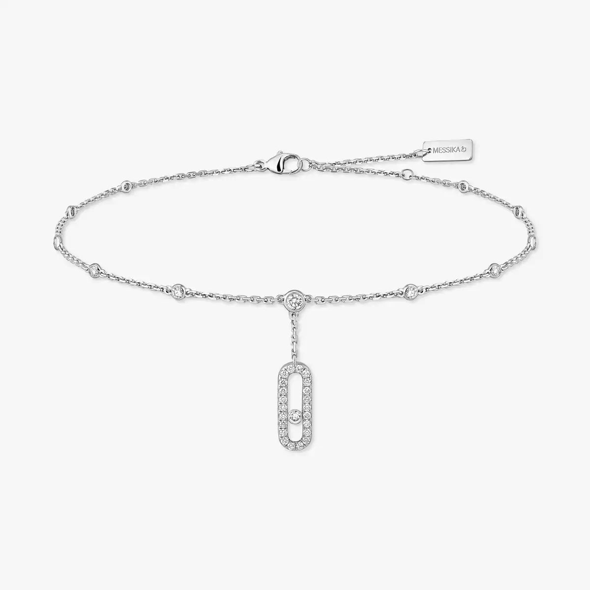 [Regal Jewels] Move Uno pavé ankle bracelet