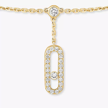 [Regal Jewels] Move Uno pavé ankle bracelet