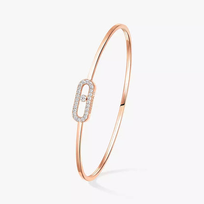 [Regal Jewels]Move Uno pavé flex bangle medium