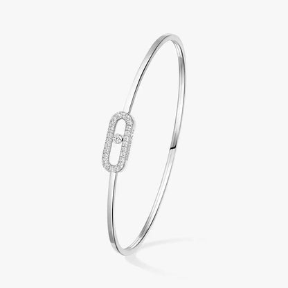 [Regal Jewels]Move Uno pavé flex bangle medium