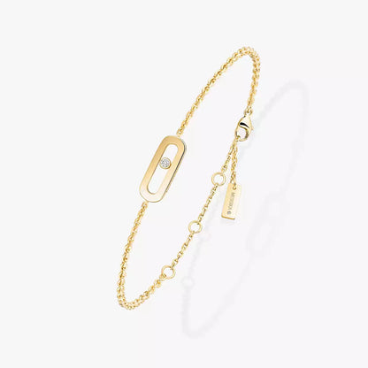 [Regal Jewels]Move Uno Diamond Bracelet