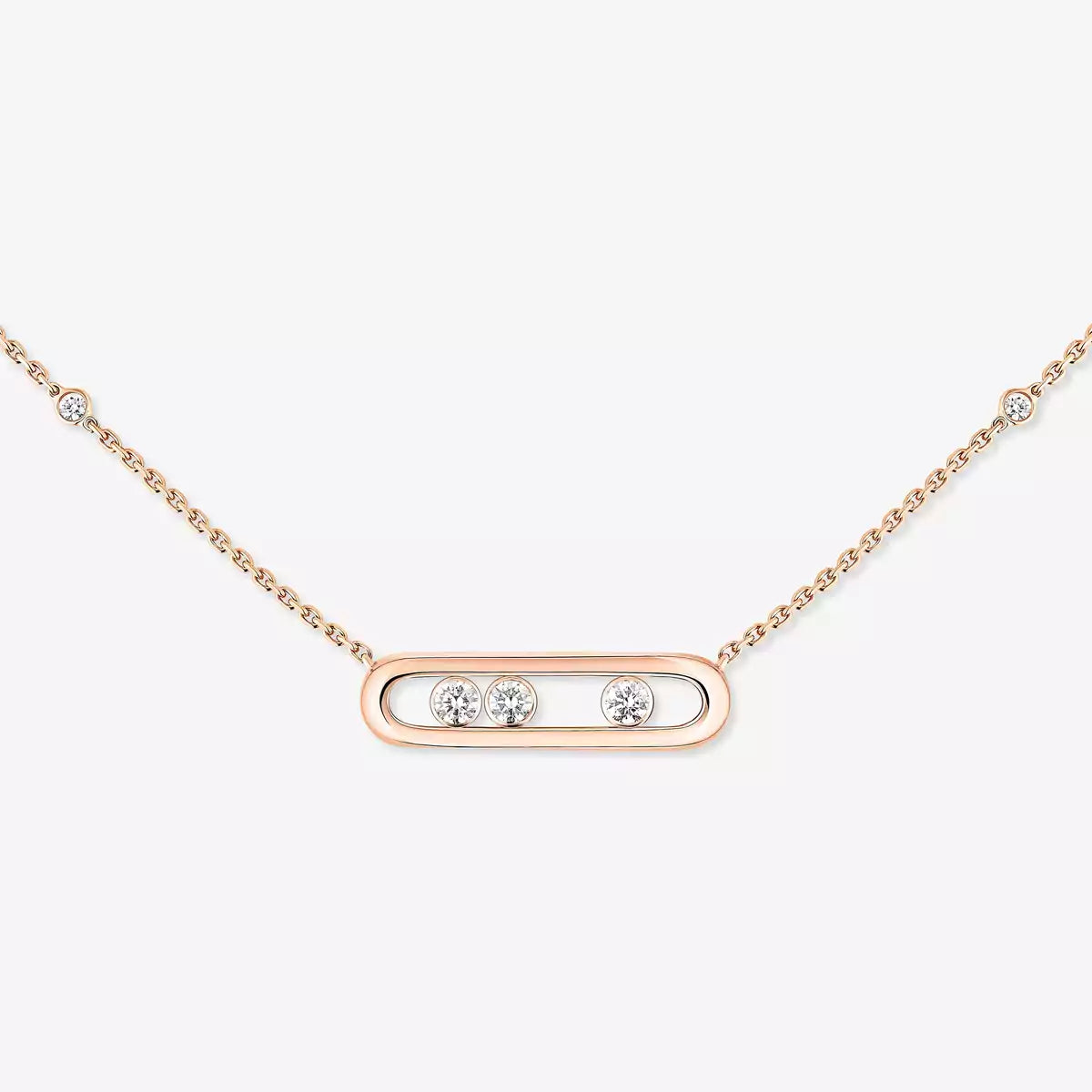 [Regal Jewels] Baby Move Gold Diamond Necklace