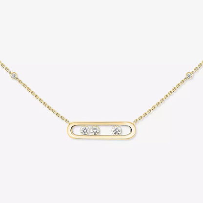 [Regal Jewels] Baby Move Gold Diamond Necklace