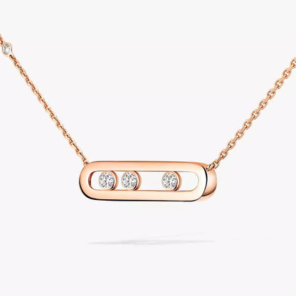 [Regal Jewels] Baby Move Gold Diamond Necklace