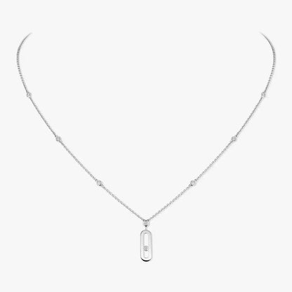 [Regal Jewels] Move Uno Gold Diamond Long Necklace