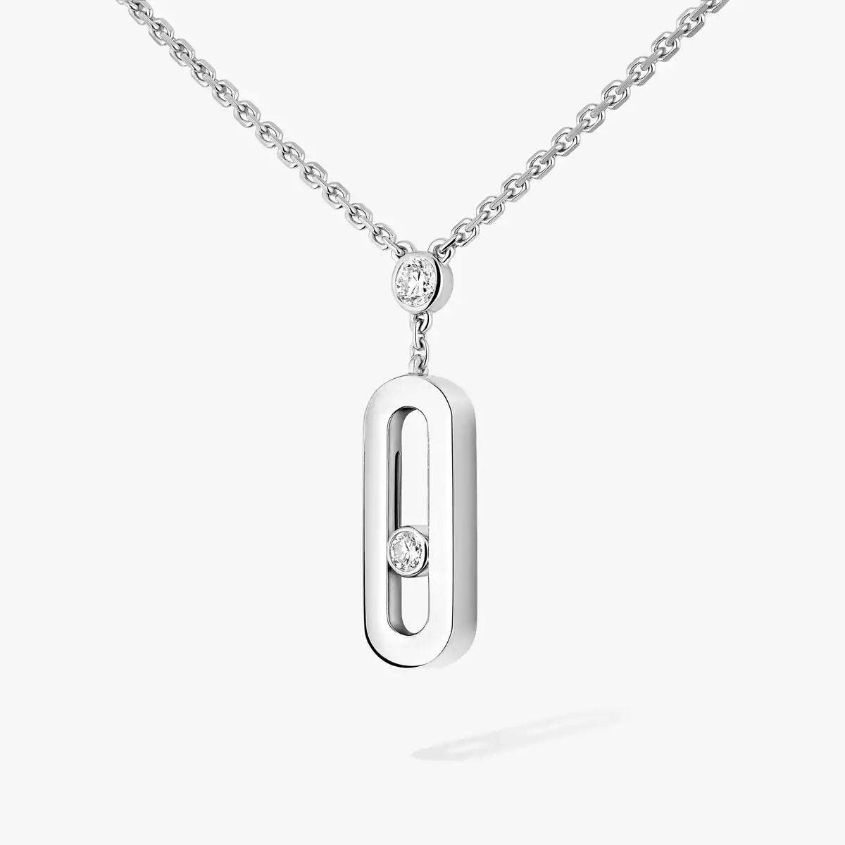 [Regal Jewels] Move Uno Gold Diamond Long Necklace