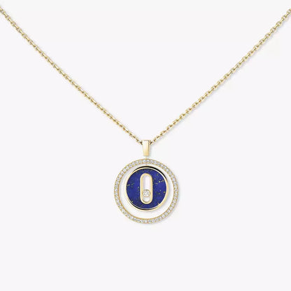 [Regal Jewels]Lucky Move Diamond Necklace in Rose Gold and White Mother-of-Pearl