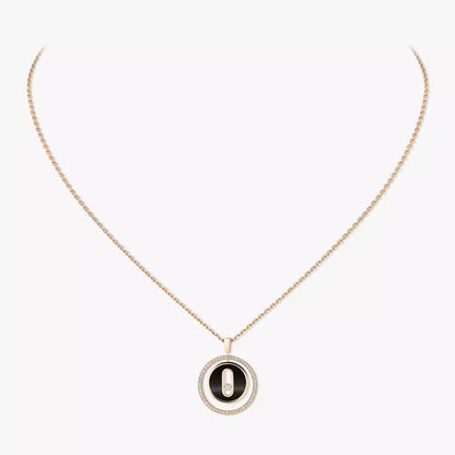 [Regal Jewels]Lucky Move Diamond Necklace in Rose Gold and White Mother-of-Pearl