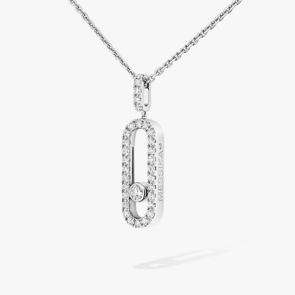 [Regal Jewels]Move Uno Diamond Necklace in Rose Gold