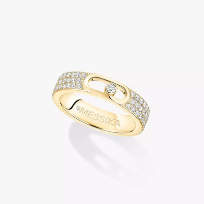 [Regal Jewels]Move Joaillerie Pave_ Diamond Wedding Ring