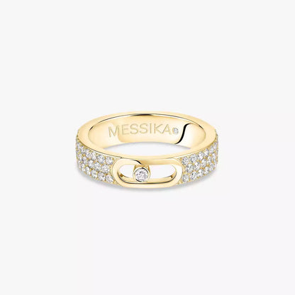 [Regal Jewels]Move Joaillerie Pave_ Diamond Wedding Ring