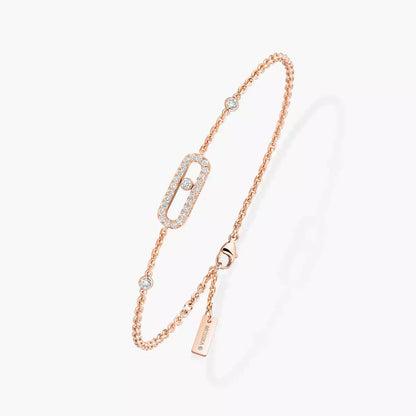 [Regal Jewels]Move Uno Diamond Bracelet