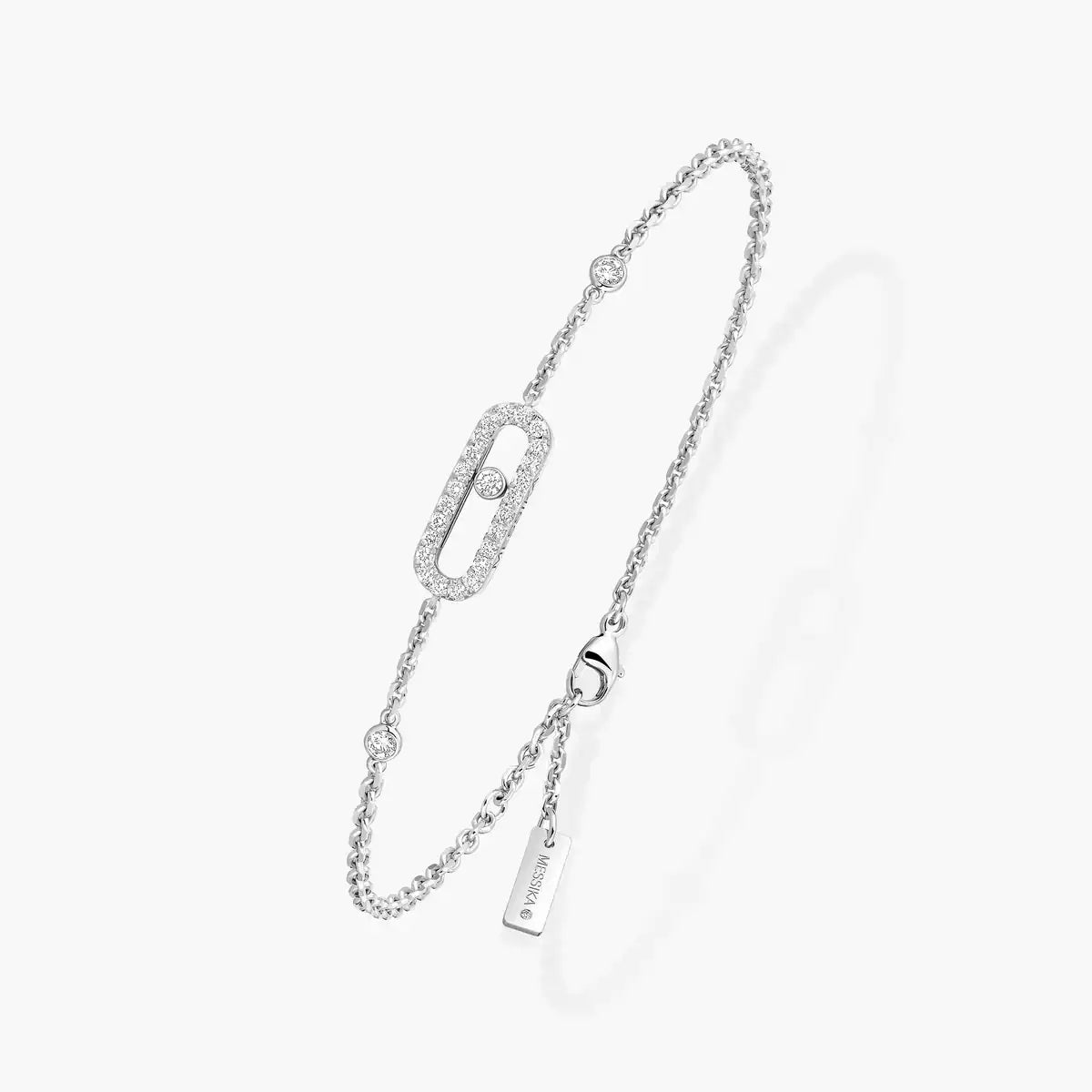 [Regal Jewels]Move Uno Diamond Bracelet