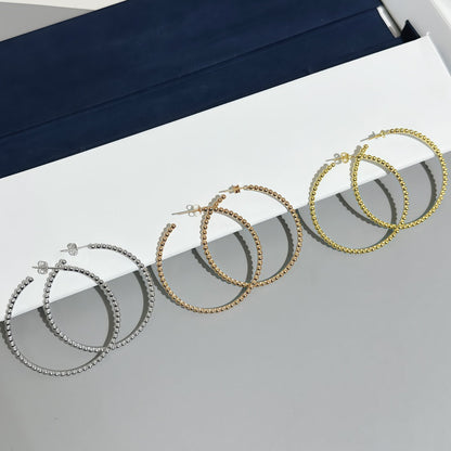 [Regal Jewels] SMOOTH BEAD STUD EARRINGS