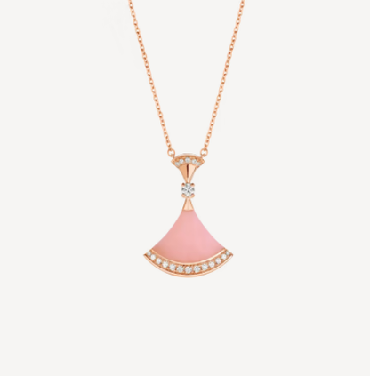 [Aura Jewels]DREAM NECKLACE PINK OPAL