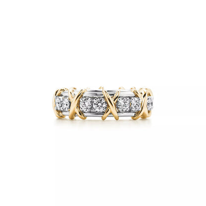 [Aura Jewelry]SIXTEEN STONE RING GOLD