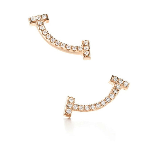 [Aura Jewelry]SMILE DIAMOND EARRINGS