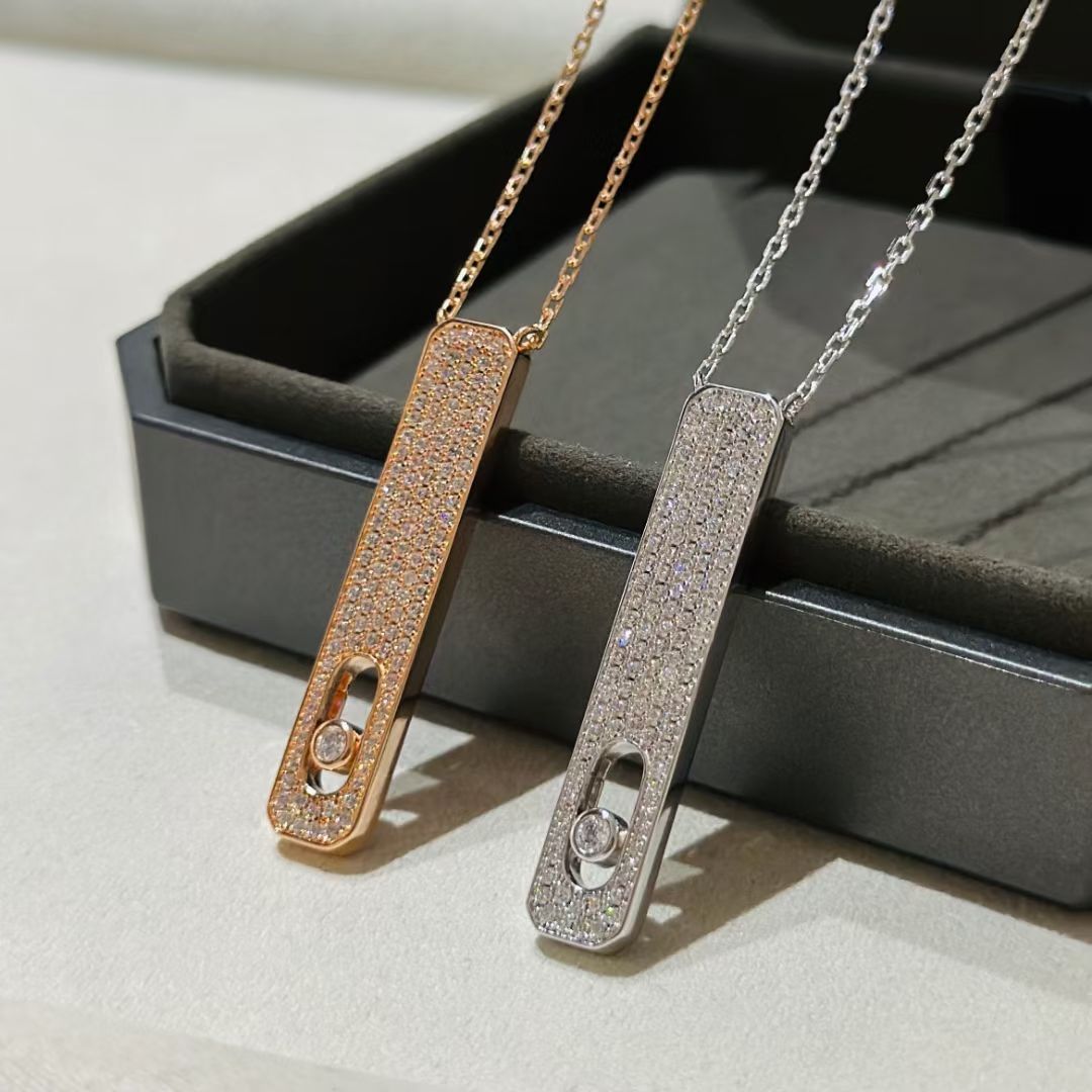 [Regal Jewels]MY FIRST DIAMOND PAVED NECKLACE