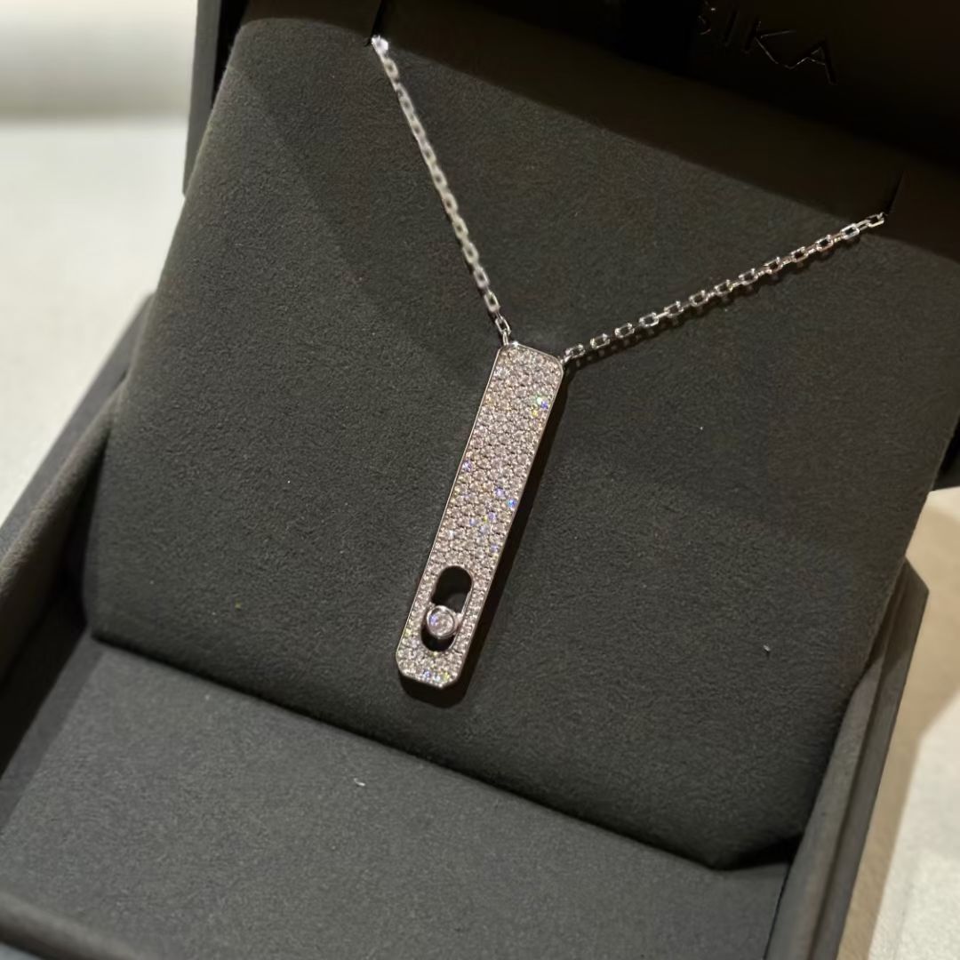 [Regal Jewels]MY FIRST DIAMOND PAVED NECKLACE