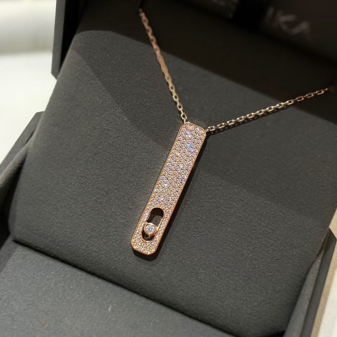 [Regal Jewels]MY FIRST DIAMOND PAVED NECKLACE