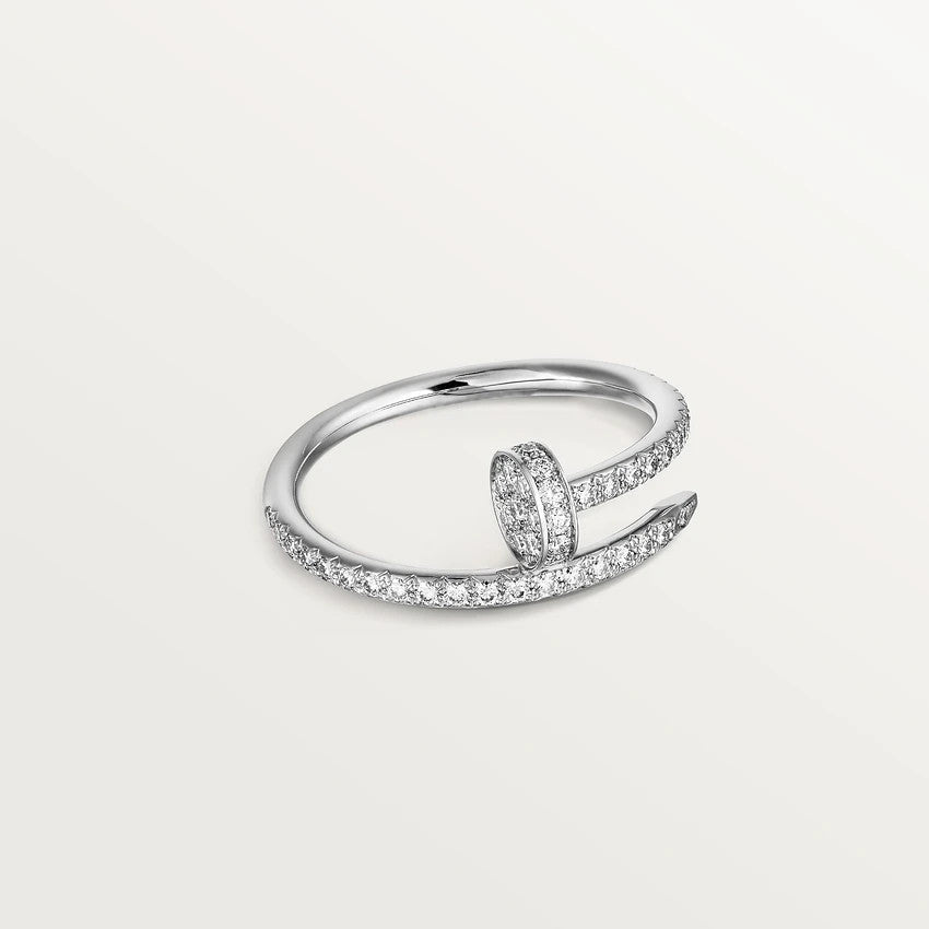 [Regal Jewels]JUSTE RING 1.8MM SILVER DIAMONDS